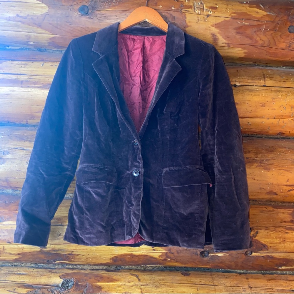 Velvet Blazer